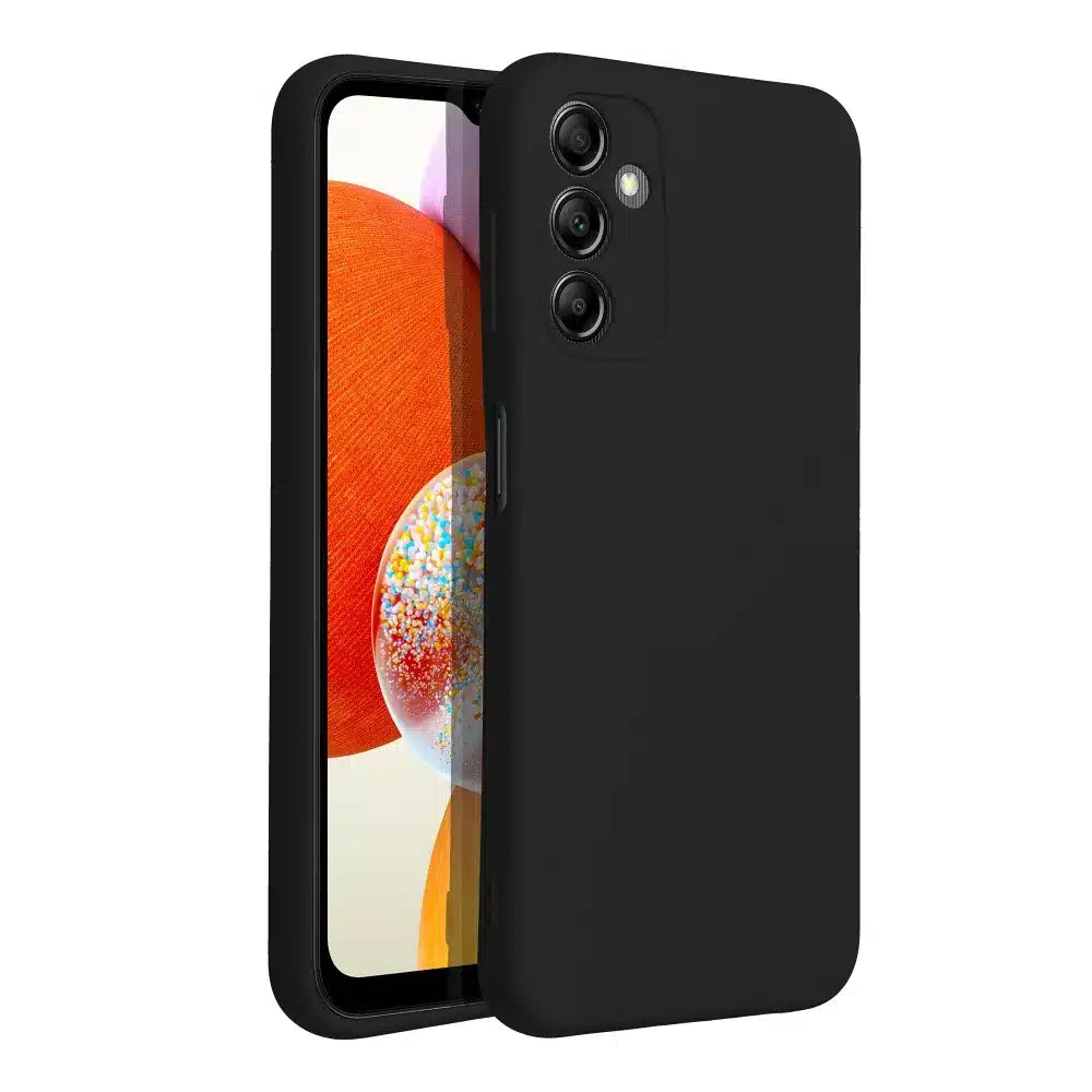 SILIKONSKA MASKA za SAMSUNG A14 5G / A14 4G črna