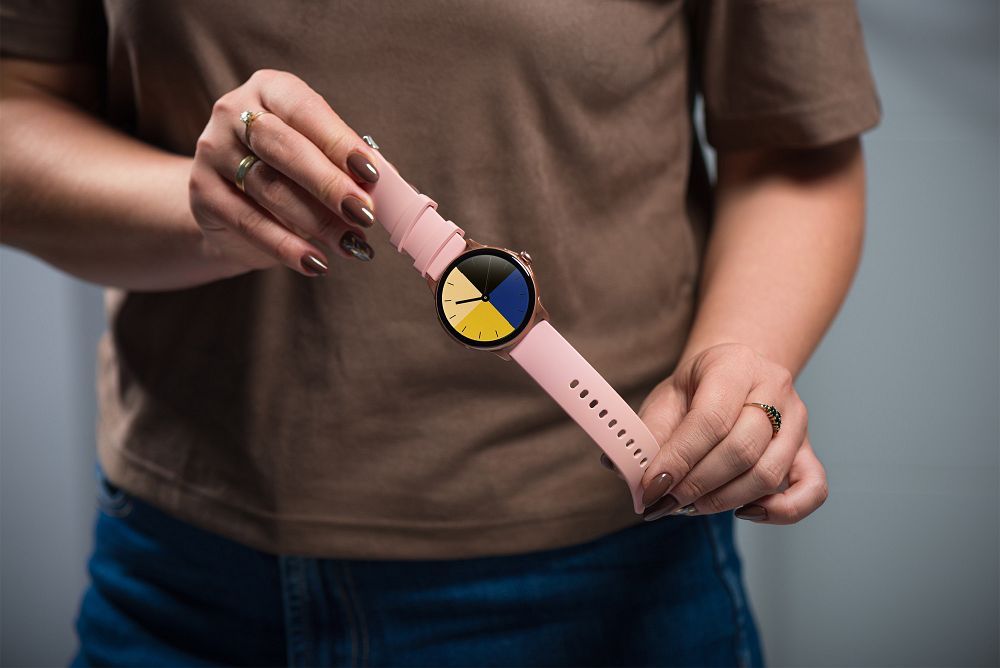 Pametni sat TITMO O-150 (AMOLED display- bluetooth poziv) pink