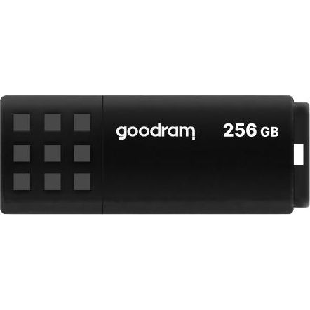 Goodram UME3 USB izbrisivi memorijski pogon 256 GB USB Tip-A 3.2 Gen 1 (3.1 Gen 1) Crno