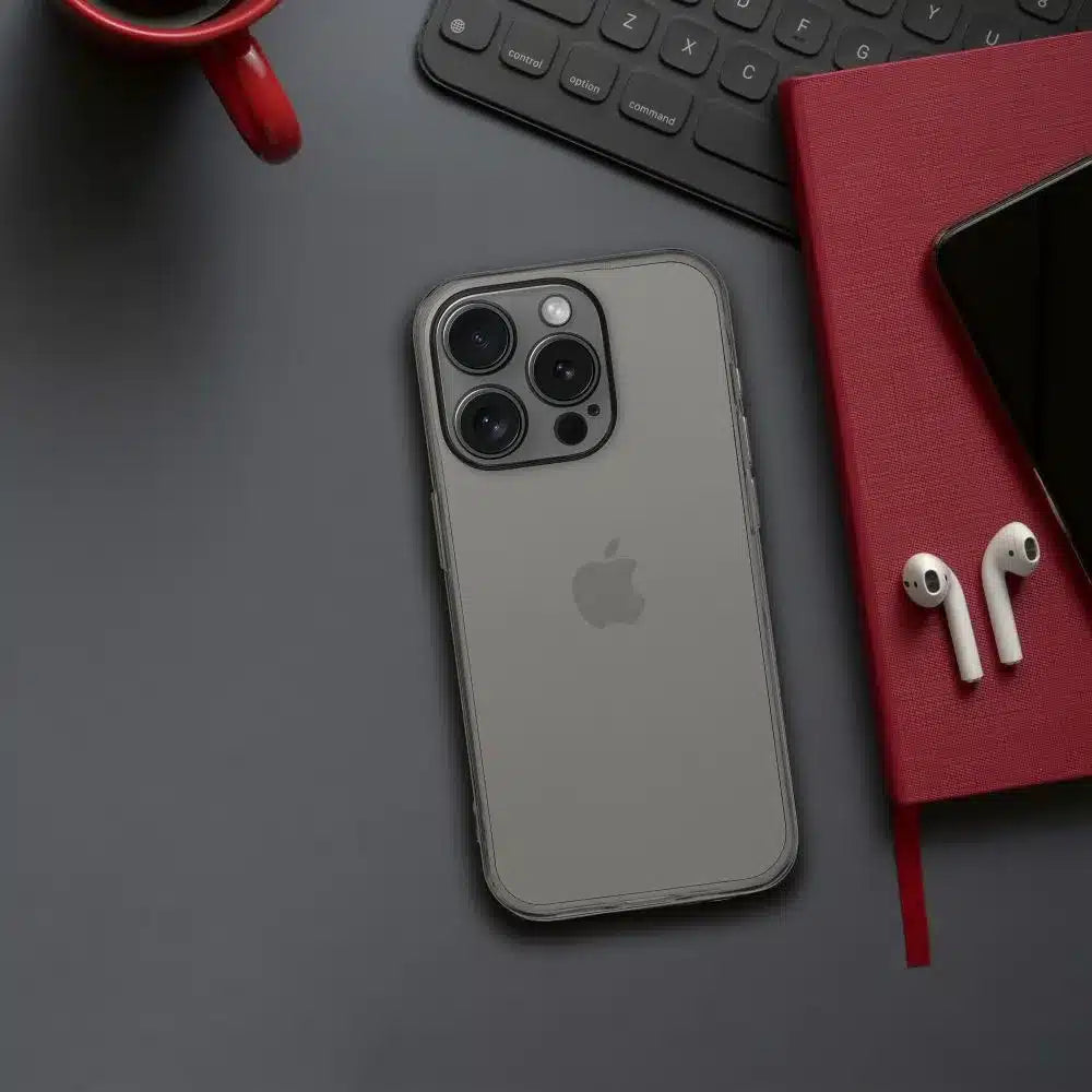 1.5mm BOX PREMIUM ovitek za iPhone 13 črna prozorna