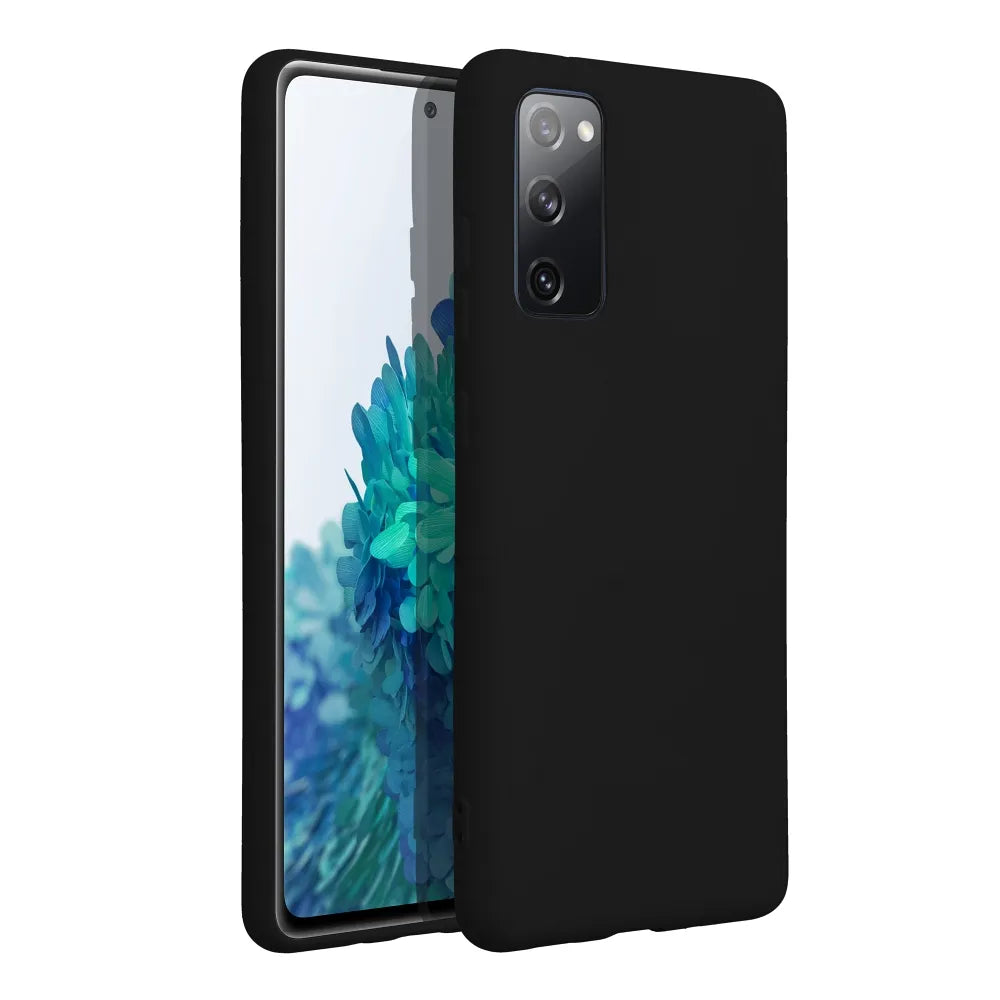 SILIKONSKA MASKA za SAMSUNG GALAXY S20 FE / S20 FE 5G črna