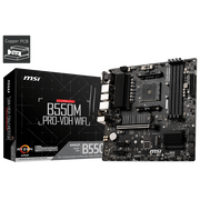 MSI B550M PRO-VDH WIFI matična ploča AMD B550 Priključnice AM4 Mikro ATX