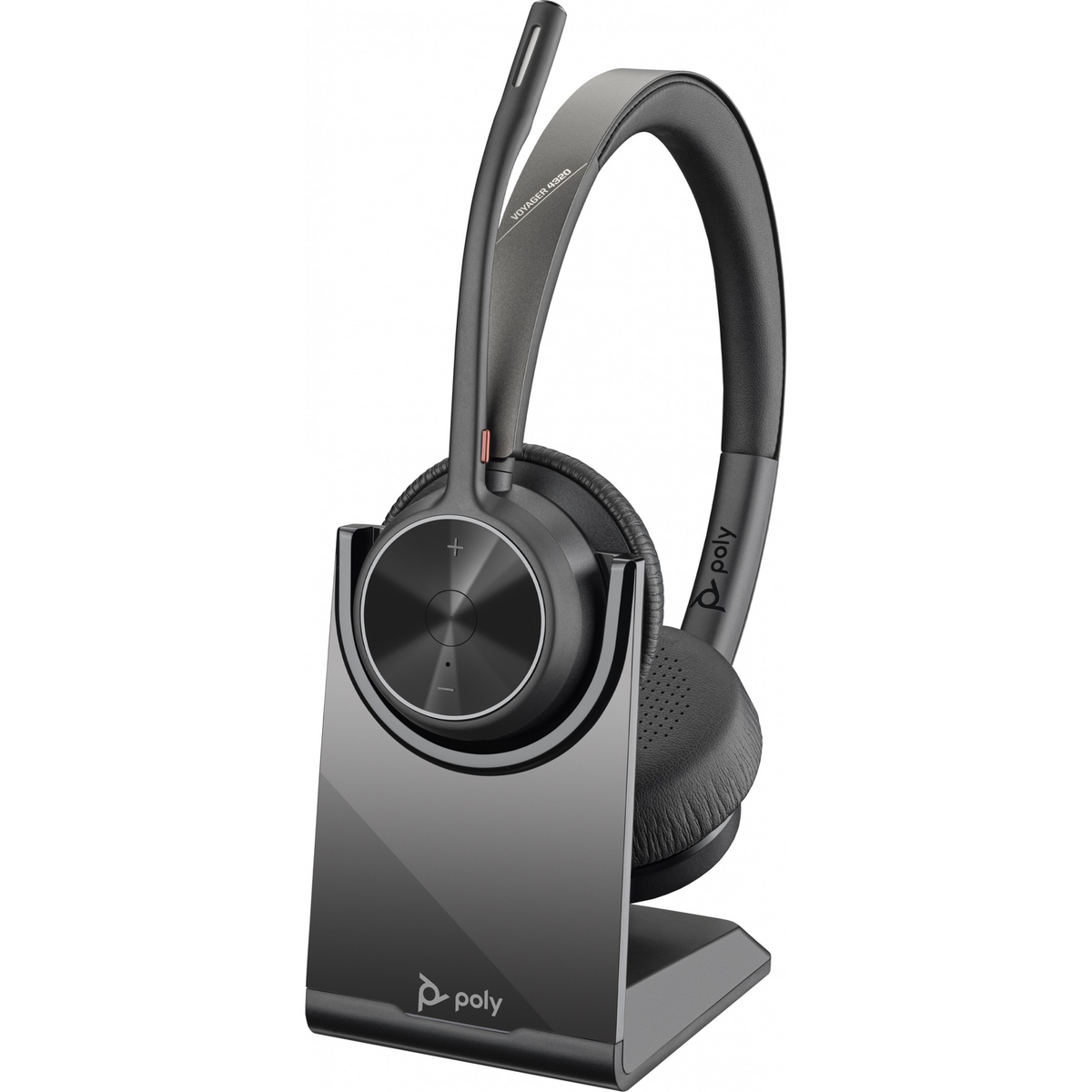 HP Poly Voyager 4320 USB-C Headset +BT700 dongle +Charging Stand Žičano i bežično Obruč za glavu Pozivi/glazba USB Tip-C Bluetooth Crno