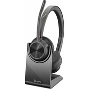 HP Poly Voyager 4320 USB-C Headset +BT700 dongle +Charging Stand Žičano i bežično Obruč za glavu Pozivi/glazba USB Tip-C Bluetooth Crno