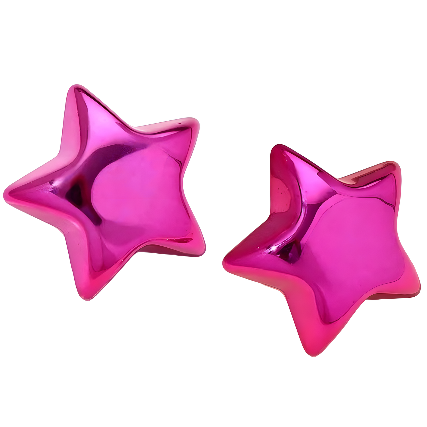 Naušnice AD-33120 - Star/Ružičasta KP33120