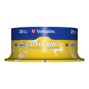 Verbatim DVD+RW Matt Silver 4,7 GB 25 kom