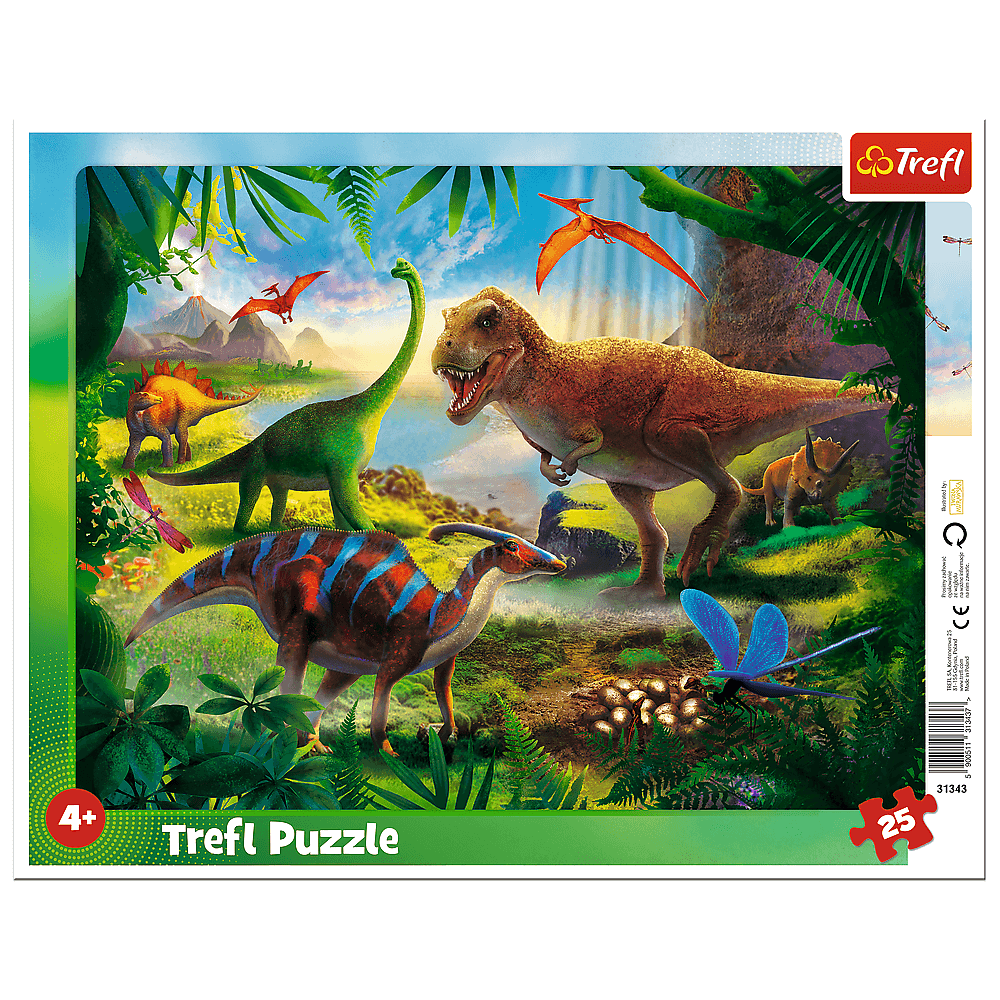 Trefl 31343 puzzle Slagalica 25 kom Dinosauri