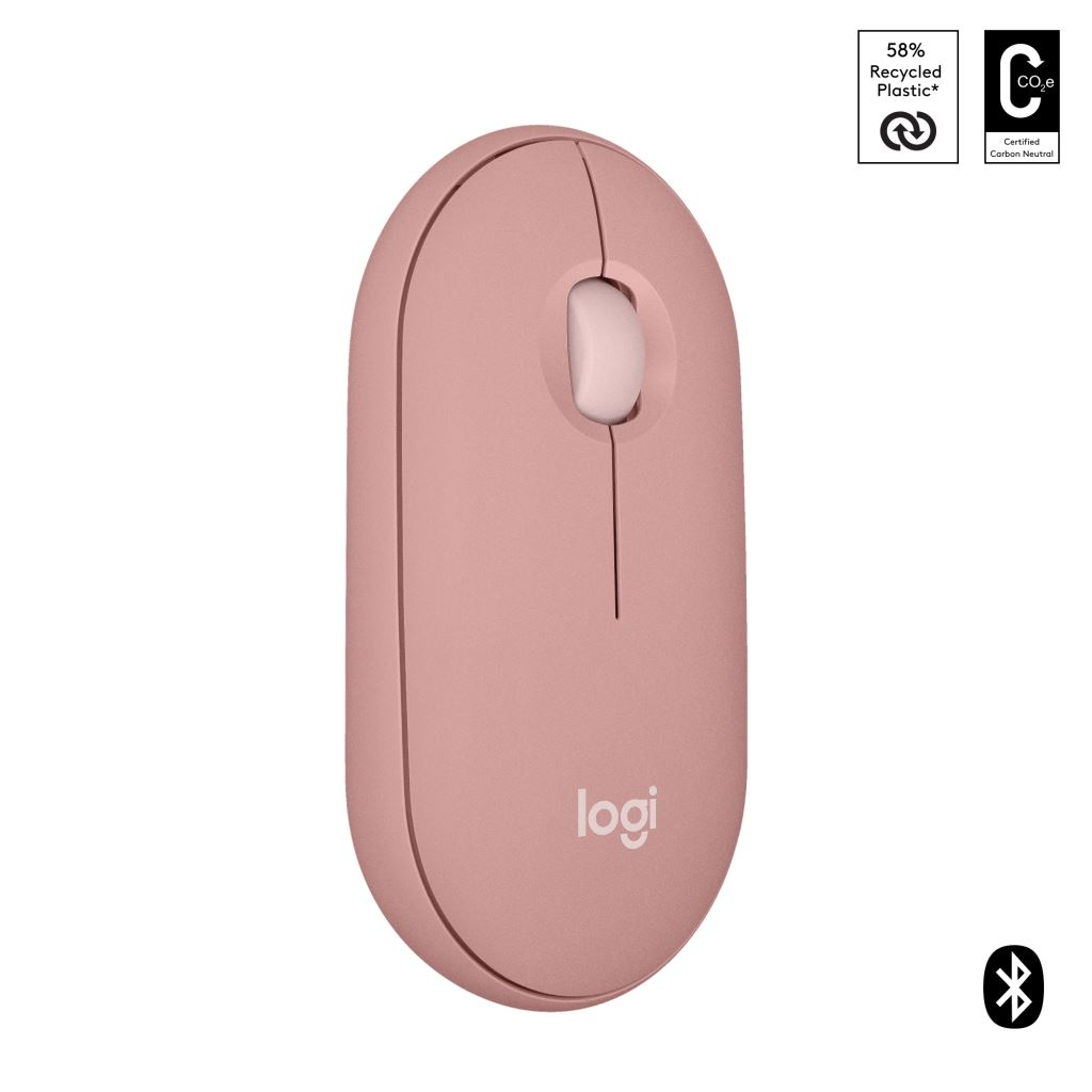 Logitech Pebble 2 M350s miš Ambidekster RF bežični + Bluetooth Optički 4000 DPI