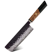 Damaskasti kuhinjski nož AI-37315 - Nakiri / Zelena KP37315