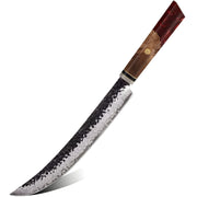 Damastni kuhinjski nož AI-37350 - Slicer / Crvena KP37350