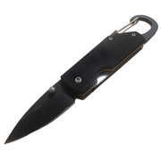 Vanjski sklopivi nož s karabinom - 15,5 / 10cm KP26561