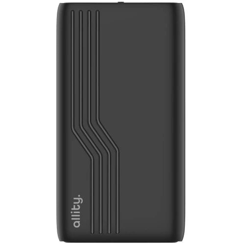 Allity zidni punjač GaN PD QC ATC-02-65WAC 1x USB-C + 1x USB-A 65W crni