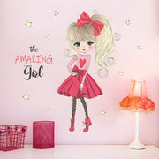Naljepnica za zid / Tapeta Amazing Girl KP16470