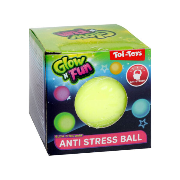 Antistres loptica Glow and Fun Roza