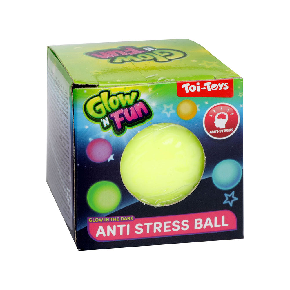 Antistres loptica Glow and Fun Roza
