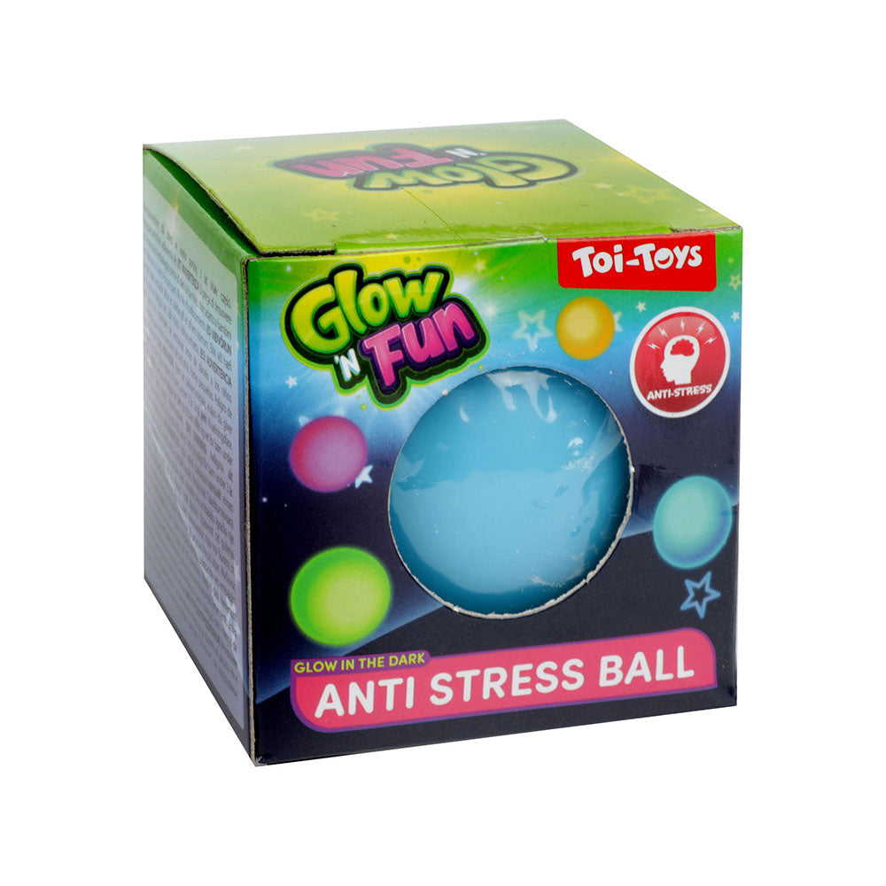 Antistres loptica Glow and Fun Roza