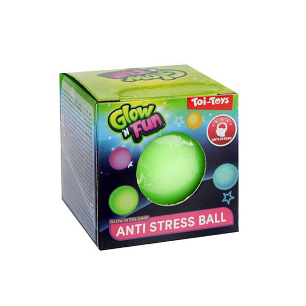 Antistres loptica Glow and Fun Roza