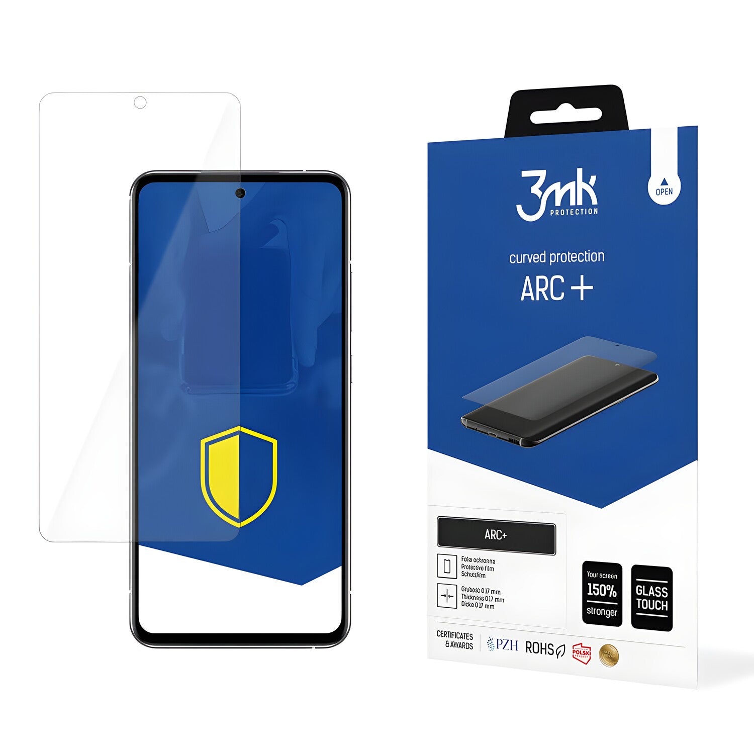 3mk Arc+ zaštitna folija za Nokia X30 - Prozirna KP22563