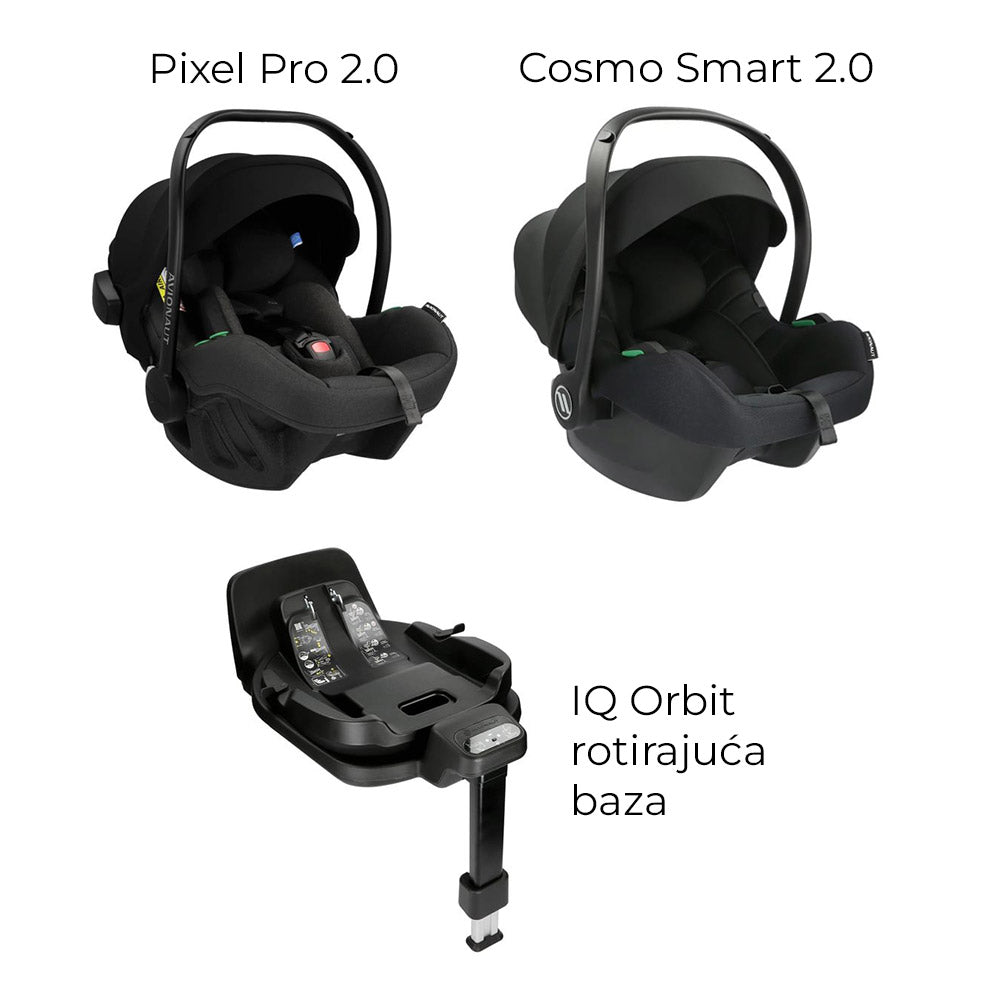 Bebetto FOR2 dječja kolica, boja 25/CZA 2u1 B