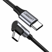 Ugreen 50123 USB kabel USB 2.0 1 m USB C Crno, Srebro