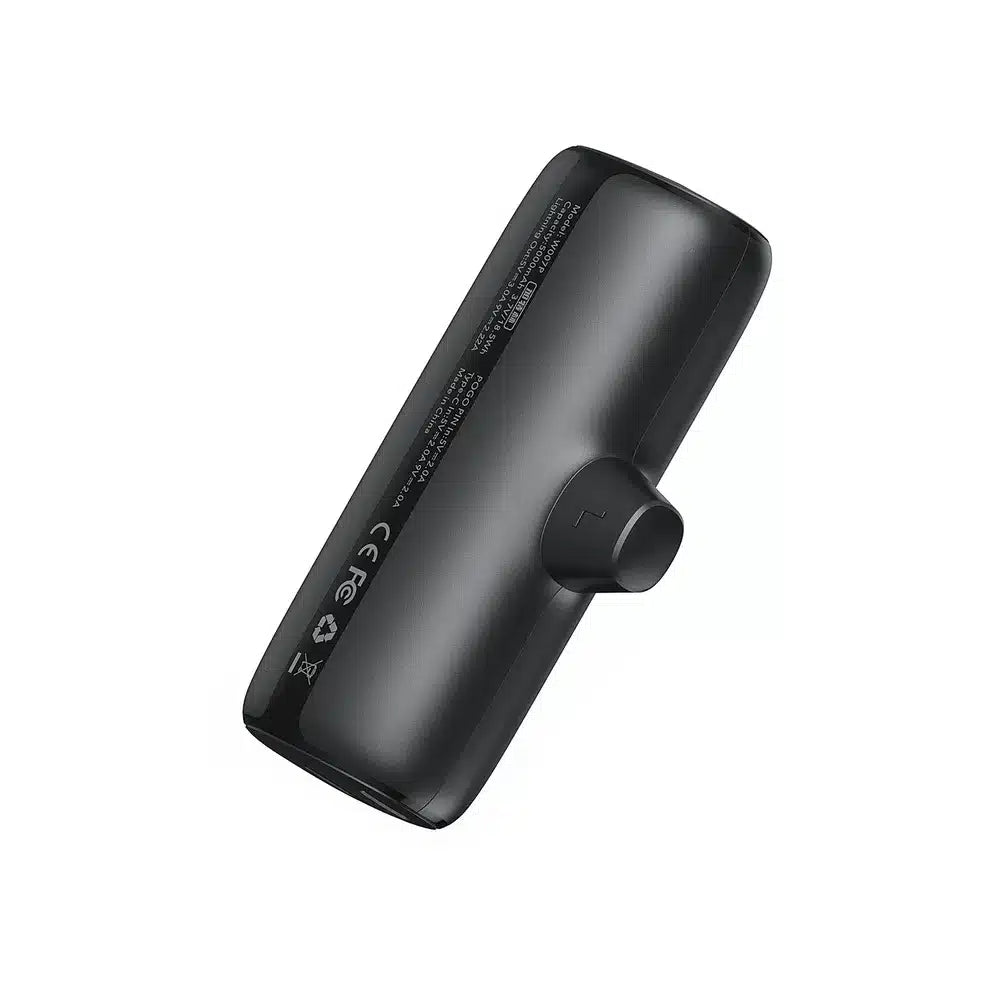 VEGER Pogo set powerbank 4 x 5000 mAh PD20W LED črn