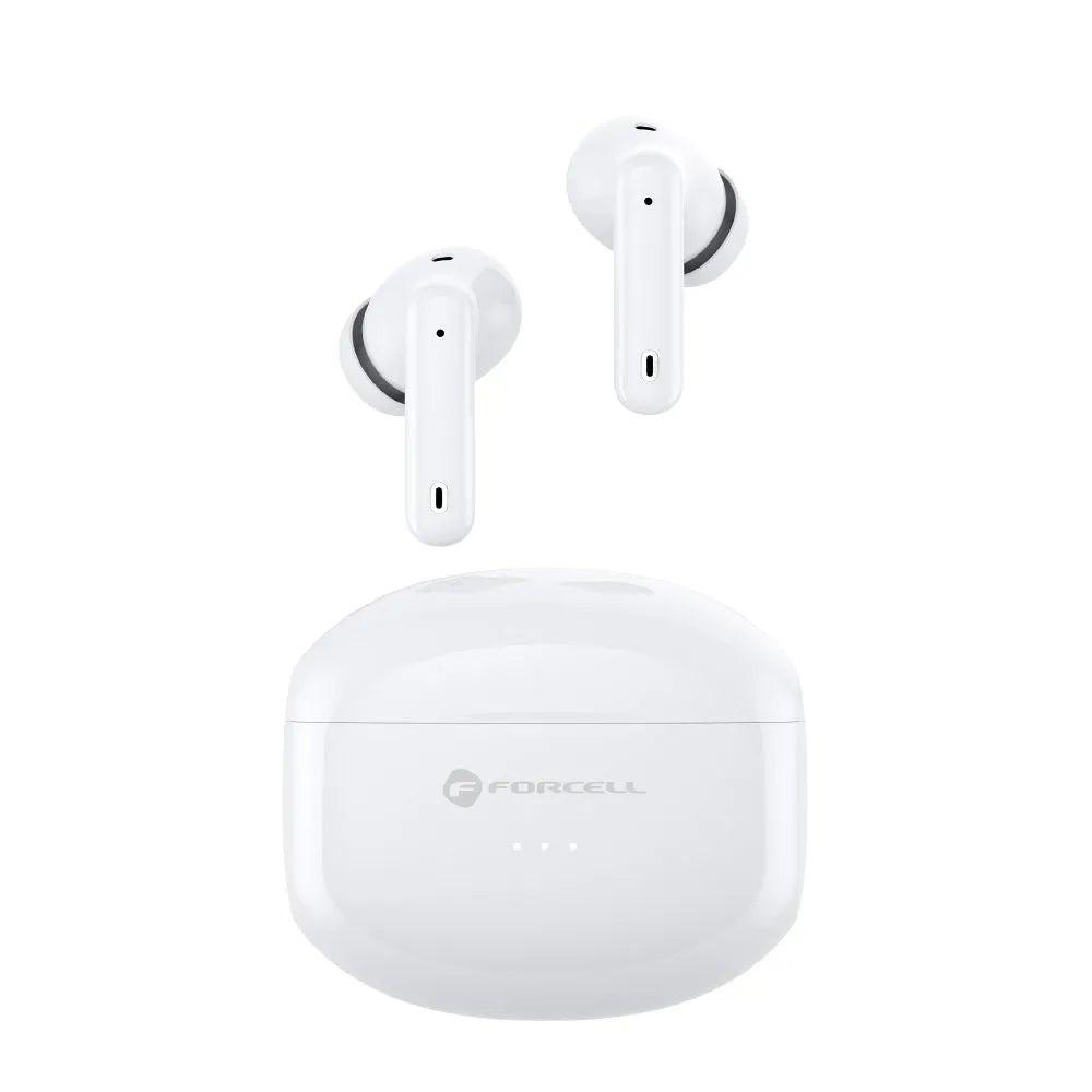 FORCELL F-AUDIO bežične/bluetooth stereo slušalice TWS ANC CLEAR Sound bijele