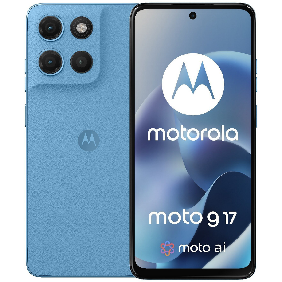 Motorola moto g17 17,1 cm (6.72") Dvostruki SIM Android 15 USB Tip-C 8 GB 128 GB 5200 mAh Plavo