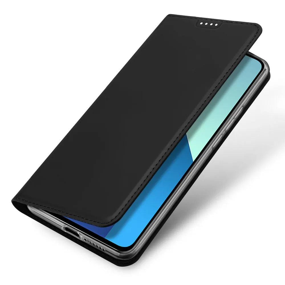 DUX DUCIS Skin Pro – preklopna torbica za XIAOMI REDMI NOTE 13 4G – črna