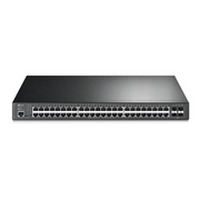 TP-Link Omada SG3452P mrežni prekidač Upravljano L2/L3 Gigabit Ethernet (10/100/1000) Podrška za napajanje putem Etherneta (PoE) 1U Crno