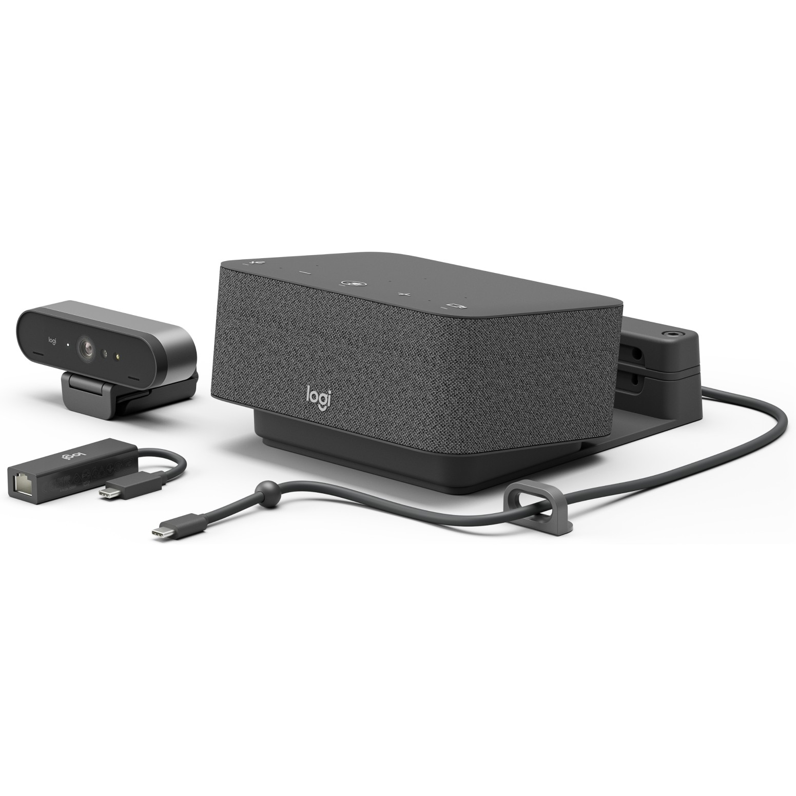Logitech Logi Dock Focus Room kit Teams sustav za video konferenciju 1 osoba Sustav za osobne video konferencije