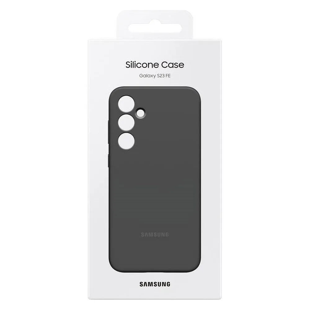 Originalna silikonska maska EF-PS711TBEGWW za Samsung Galaxy S23FE grafitno siva
