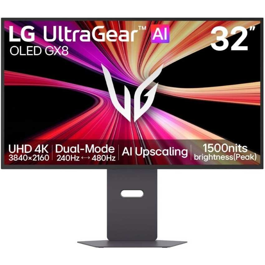 LG 32GX870B-B.AEU računalni monitor 81,3 cm (32") 3840 x 2160 pikseli 4K Ultra HD OLED Crno