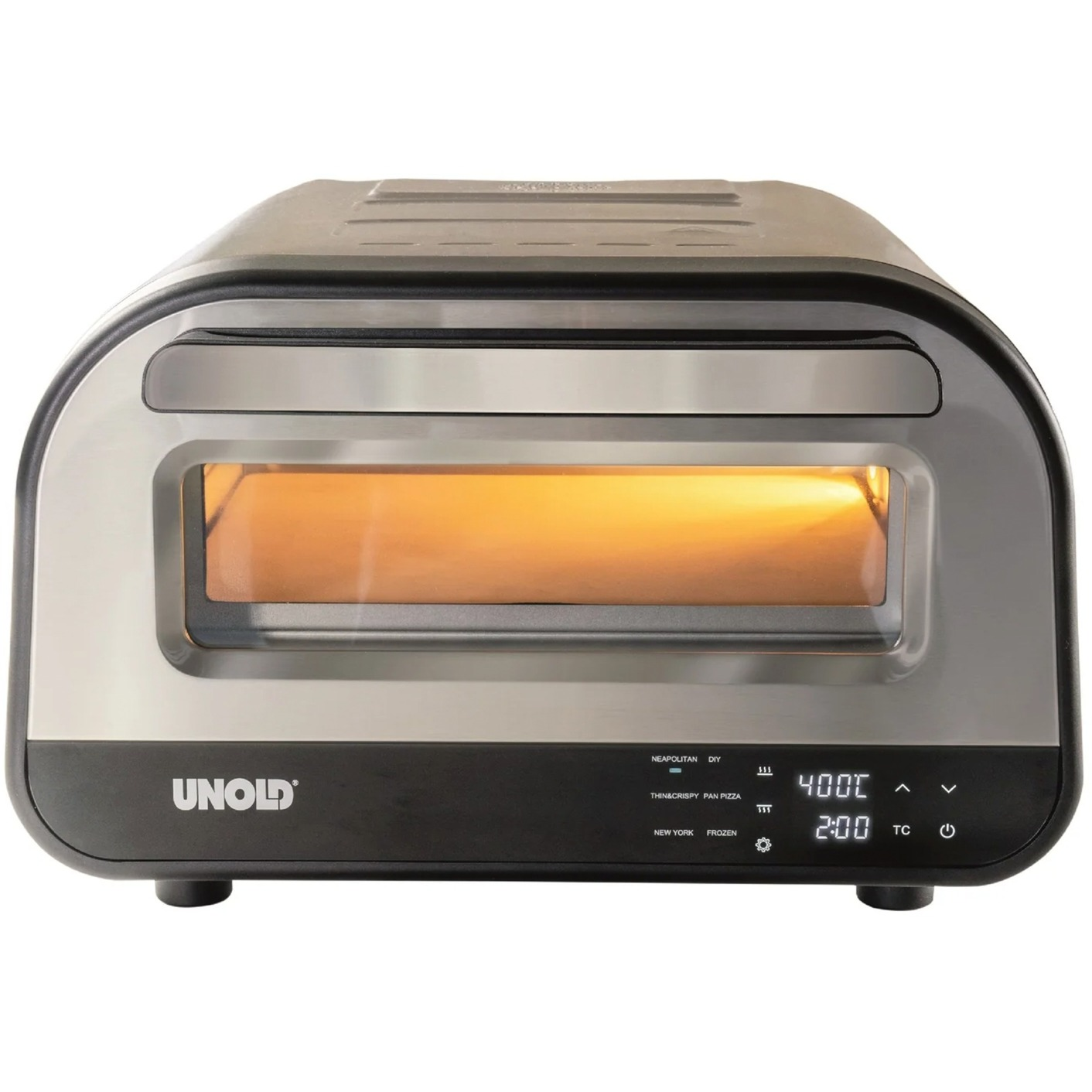 Unold 68816 uređaj za izradu i pečenje pizze 1 pizze 1700 W Srebro