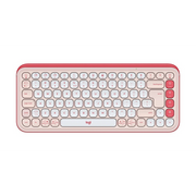 Logitech POP Icon Keys tipkovnica Univerzalno Bluetooth QWERTY US Međunarodna Ružičasto, Bijelo