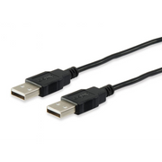 Equip 128871 USB kabel 3 m USB 2.0 USB A Crno