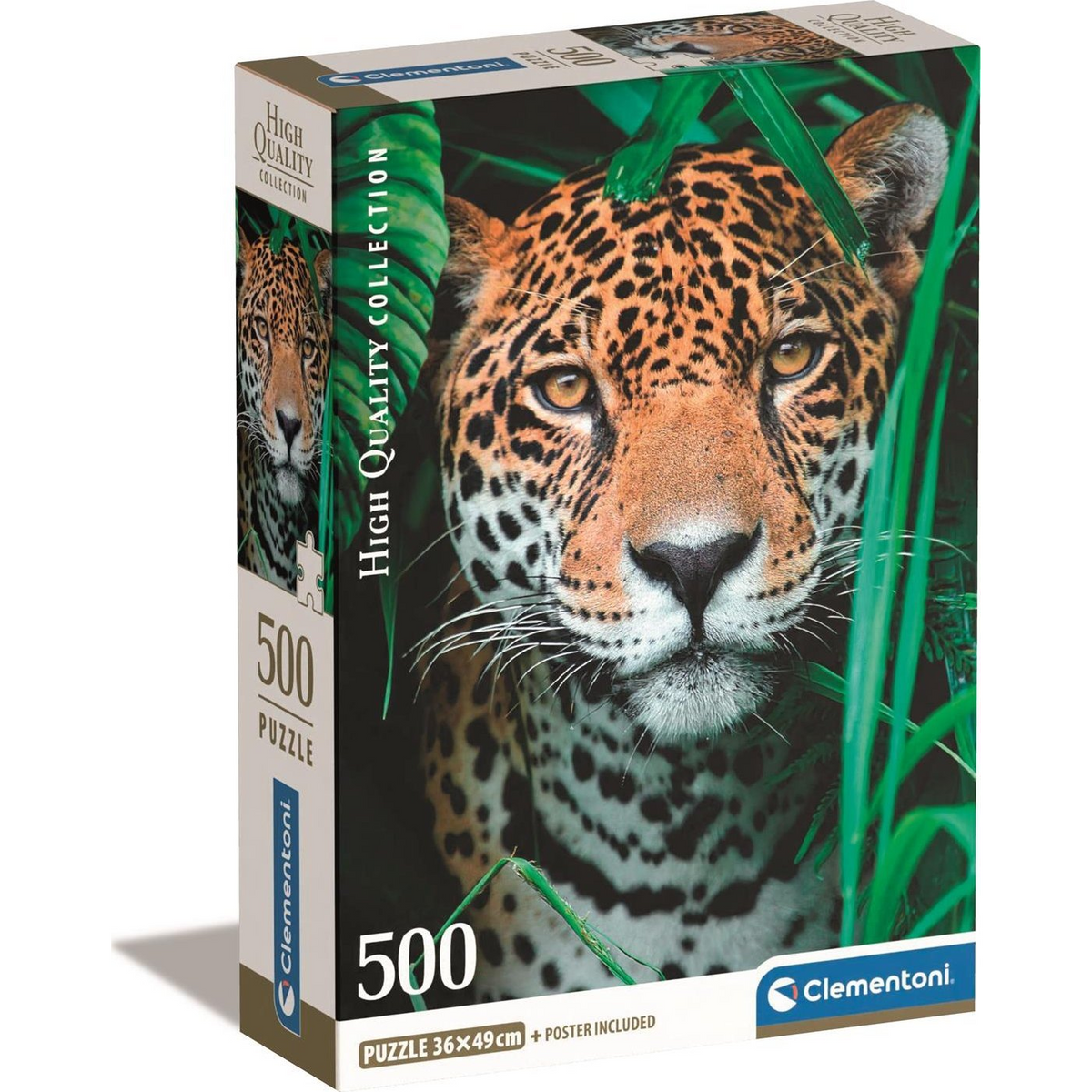 Clementoni High Quality Collection Jaguar in the Jungle Slagalica 500 kom Životinje
