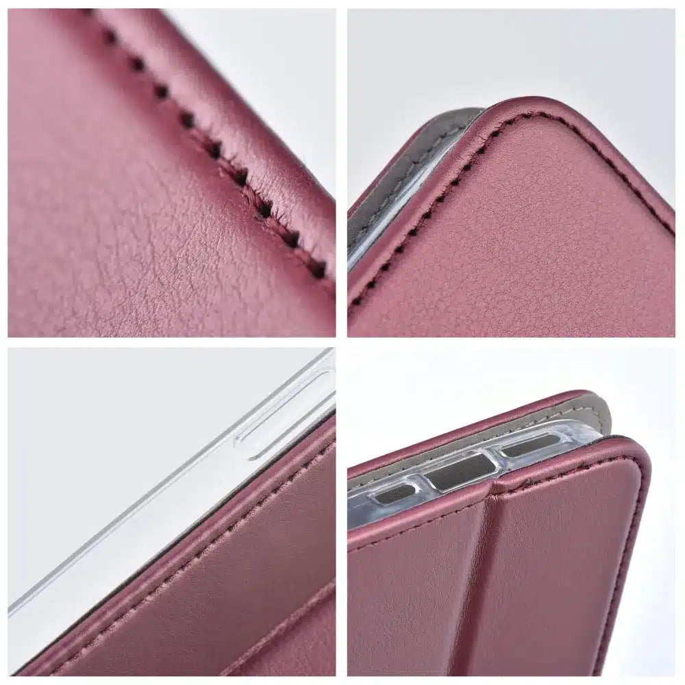 SMART MAGNETO etui za HONOR Magic 7 LITE bordo barve