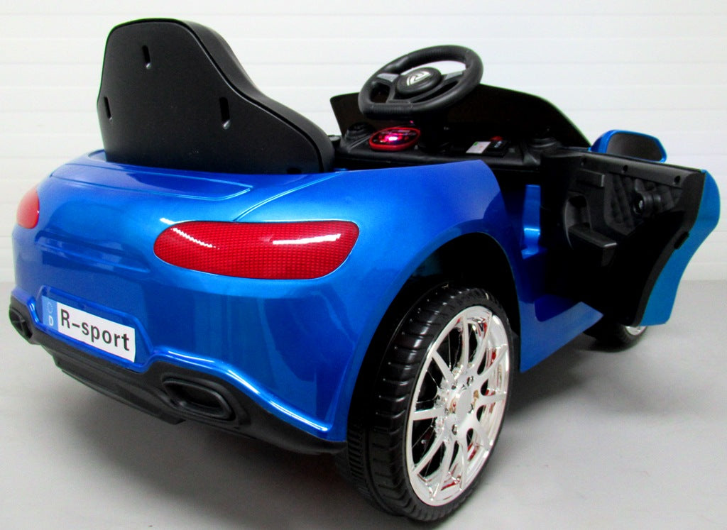 Auto na akumulator Cabrio B3 - plavi/lakirani