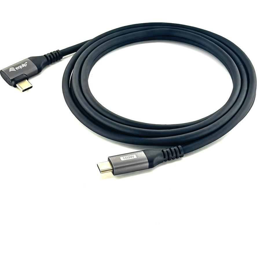 Equip 128892 USB kabel 2 m USB 2.0 USB C Crno