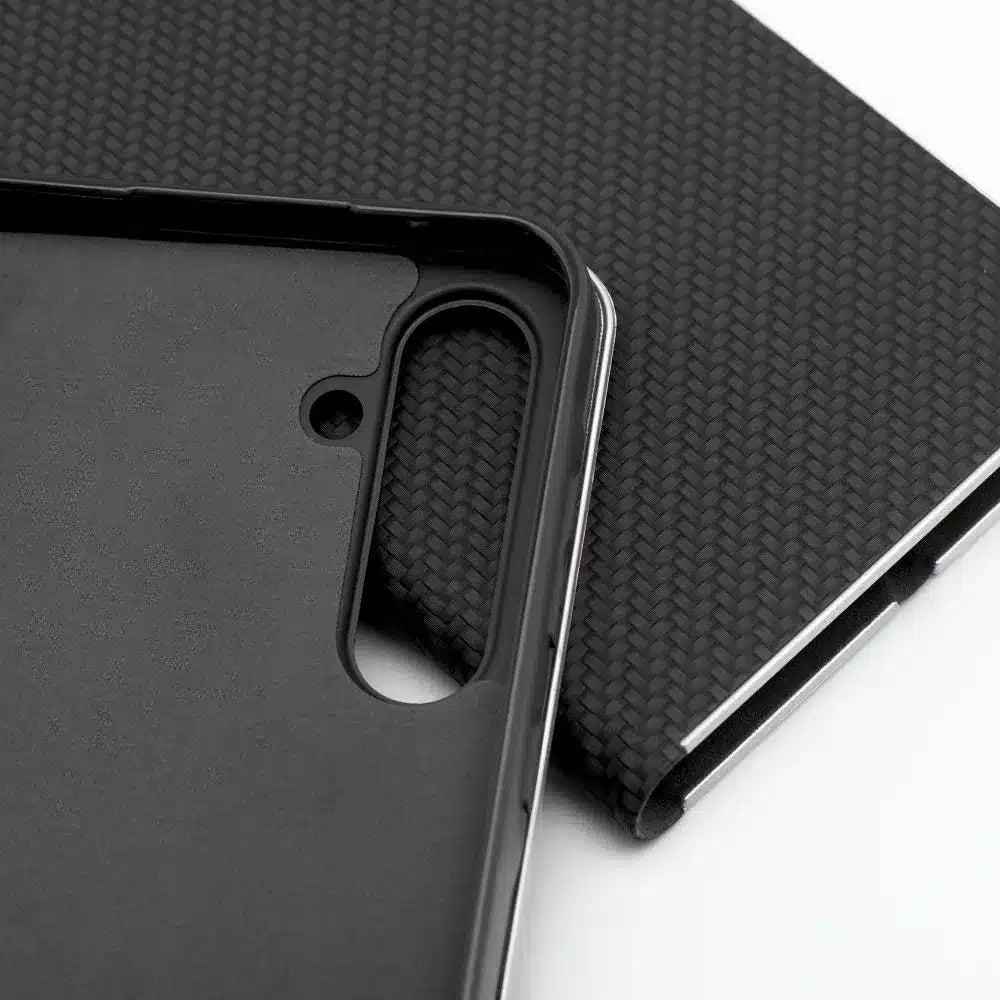 LUNA Book Carbon ovitek za SAMSUNG GALAXY A16 5G črna