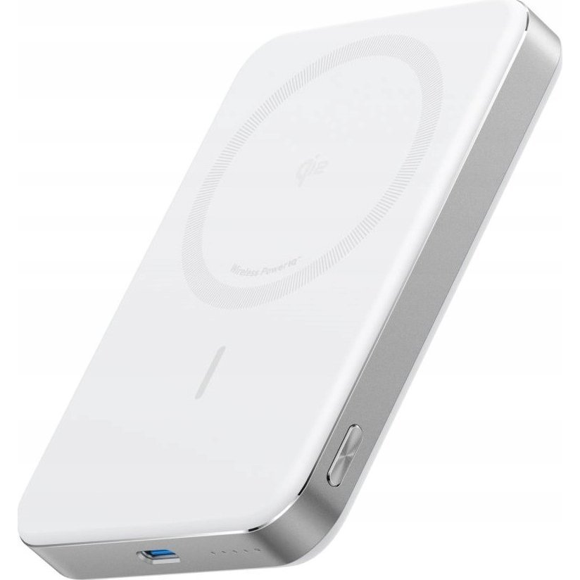 Anker A1664H21 prijenosna baterija 10000 mAh Bežično punjenje Bijelo