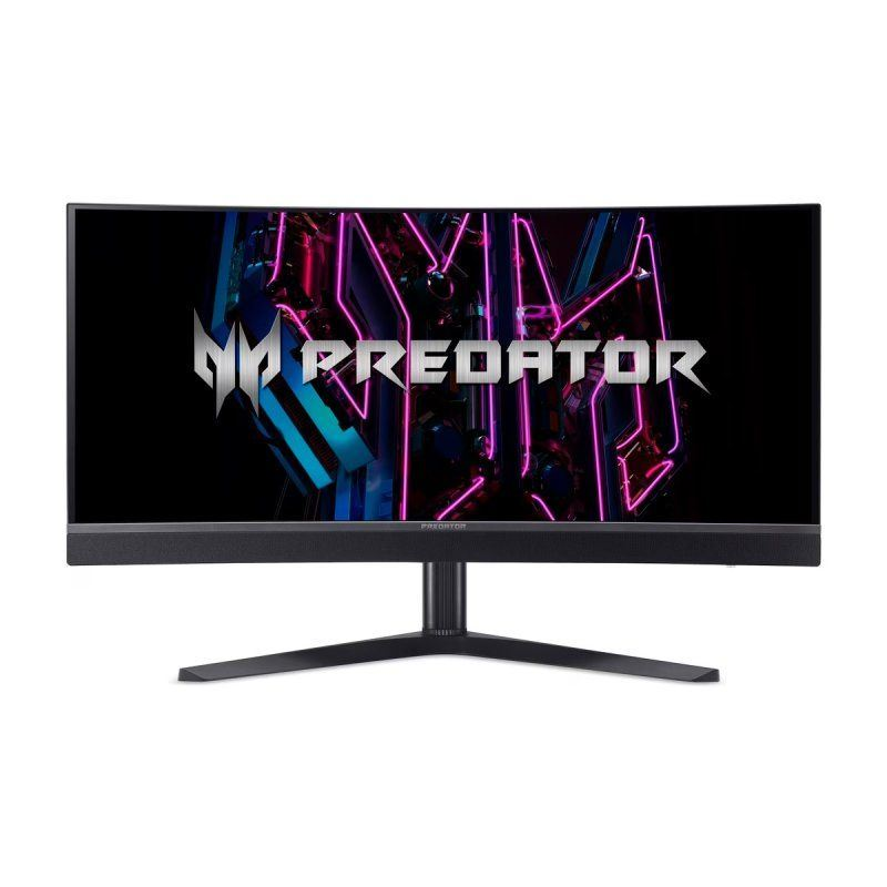 Acer Predator X34Vbmiiphuzx računalni monitor 86,4 cm (34") 3440 x 1440 pikseli UltraWide Quad HD OLED Crno