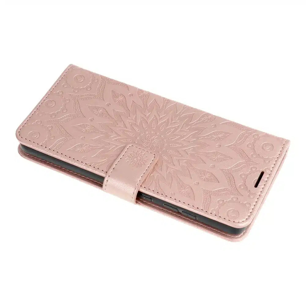 MEZZO Book ovitek preklopni za XIAOMI Redmi NOTE 13 4G mandala gold pink