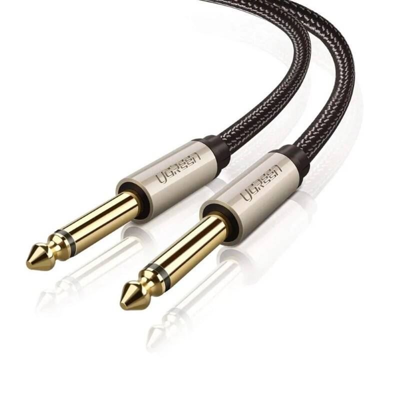 Ugreen 10636 audio kabel 2 m 6.35mm Crno