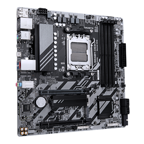 GIGABYTE B840M DS3H matična ploča AMD B840 Utor AM5 Mikro ATX