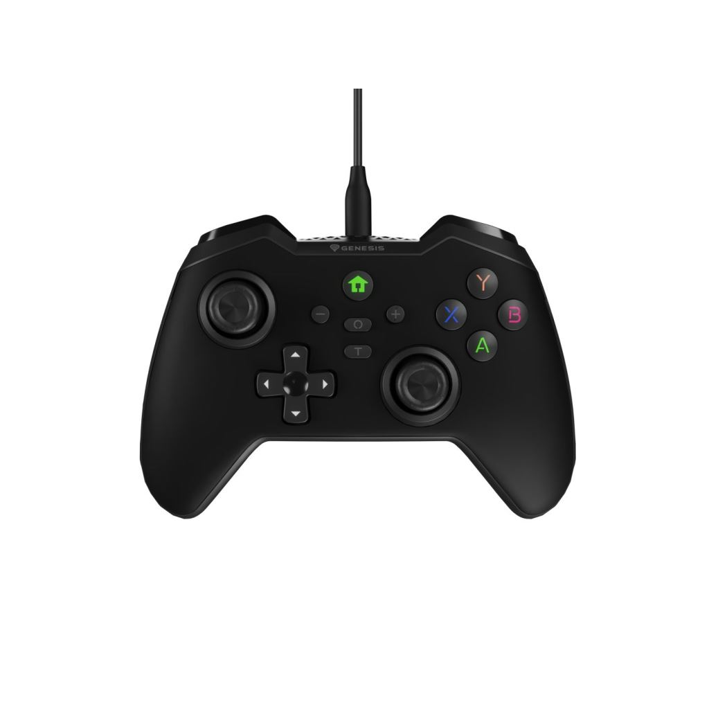 GENESIS Mangan 300 Crno USB Podloga za igre Analogni / Digitalni Android, Nintendo Switch, PC/osobno računalo