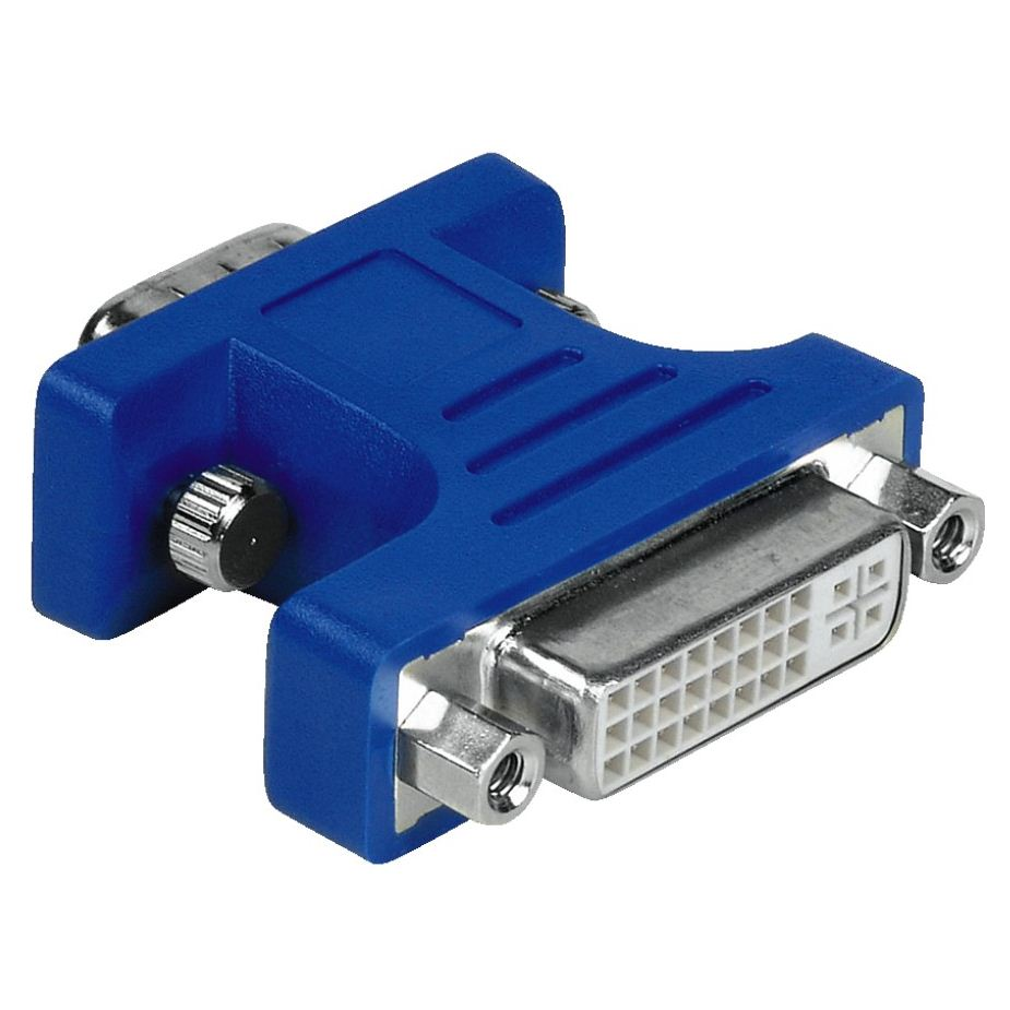 Hama Adapter 15-pin HDD Male Plug - DVI Analogue Female Jack Plavo
