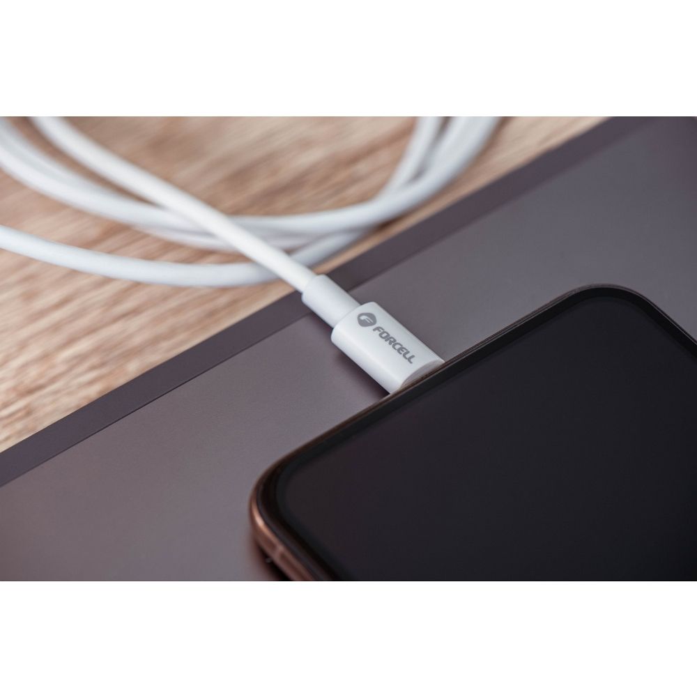 FORCELL kabel Type-C na Lightning 8-pinski MFi 3A/9V 30W (maks.) C901 1m bel