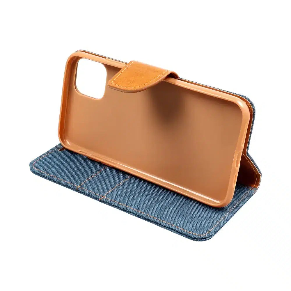 CANVAS Book case preklopna torbica za XIAOMI Redmi NOTE 12 PRO Plus 5G mornarsko modra