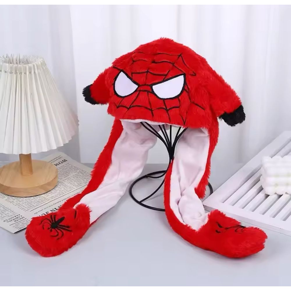 Kapa z zabavnimi živalmi na črpalko Spider-Man